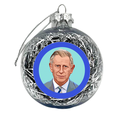 Charles - xmas bauble by DOLLY WOLFE