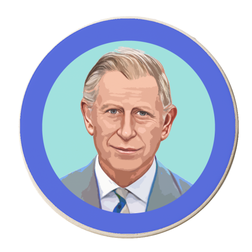 Charles - personalised beer coaster by DOLLY WOLFE