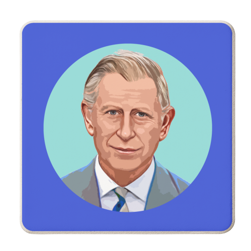 Charles - personalised beer coaster by DOLLY WOLFE