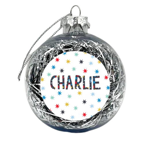 Charlie - xmas bauble by The Boy and the Bear