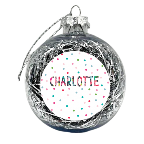 Charlotte - xmas bauble by The Boy and the Bear