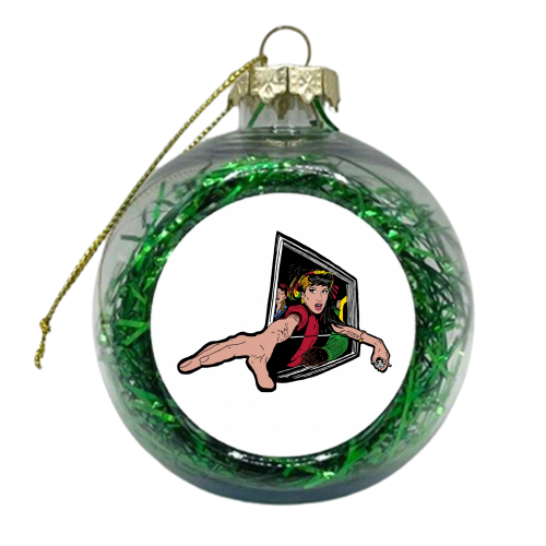Chasing Amy II - xmas bauble by Si Gross