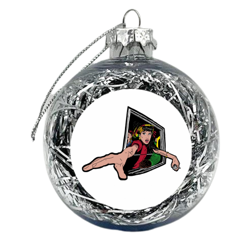 Chasing Amy II - xmas bauble by Si Gross