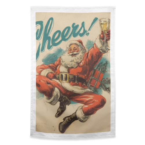 Cheers! - funny tea towel by DejaReve