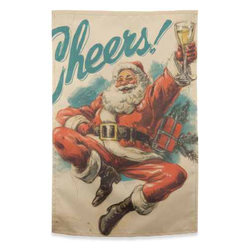 Cheers! - funny tea towel by DejaReve