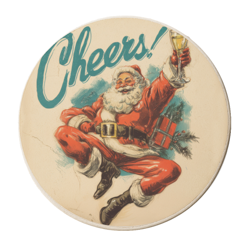 Cheers! - personalised beer coaster by DejaReve