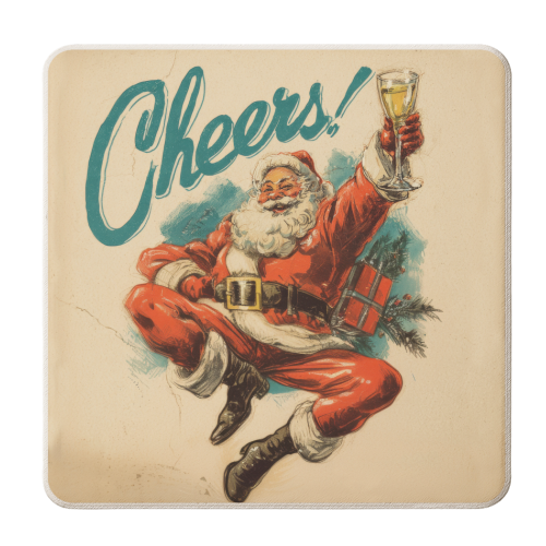 Cheers! - personalised beer coaster by DejaReve