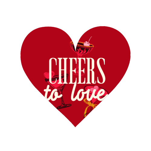 Cheers to love - Magnet by EZbie