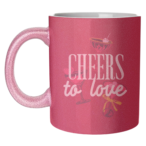Cheers to love - unique mug by EZbie