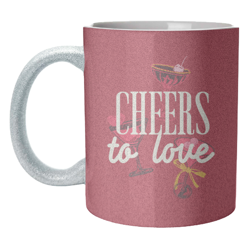 Cheers to love - unique mug by EZbie