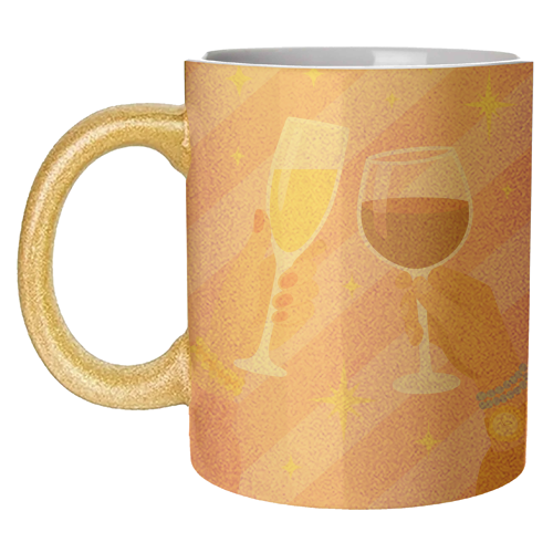 Cheers - unique mug by Eloise