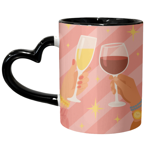 Cheers - unique mug by Eloise