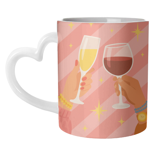 Cheers - unique mug by Eloise