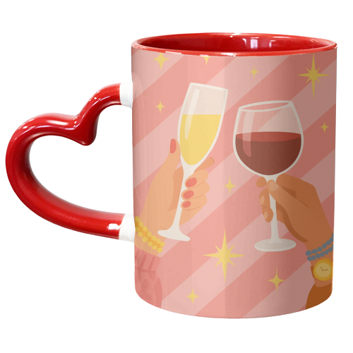 Cheers - unique mug by Eloise