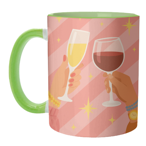 Cheers - unique mug by Eloise