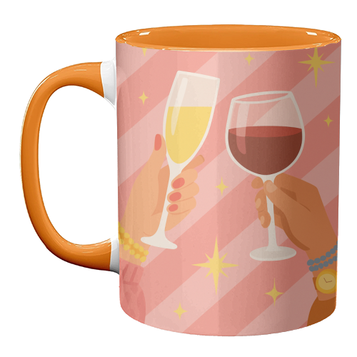 Cheers - unique mug by Eloise