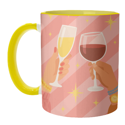 Cheers - unique mug by Eloise