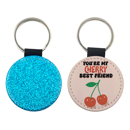 Cherry Best Friend - keyring by Giddy Kipper