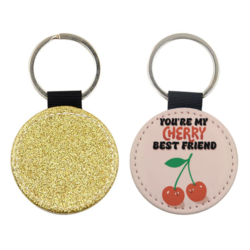 Cherry Best Friend - keyring by Giddy Kipper