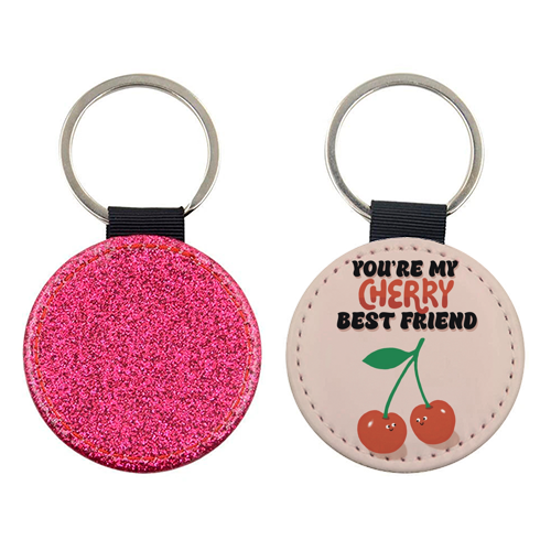 Cherry Best Friend - keyring by Giddy Kipper