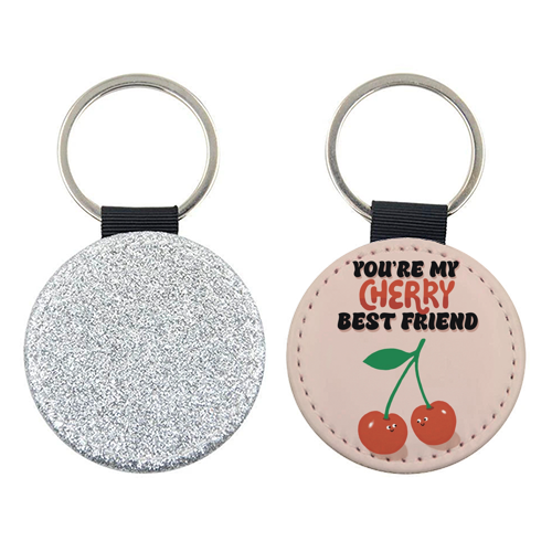 Cherry Best Friend - keyring by Giddy Kipper