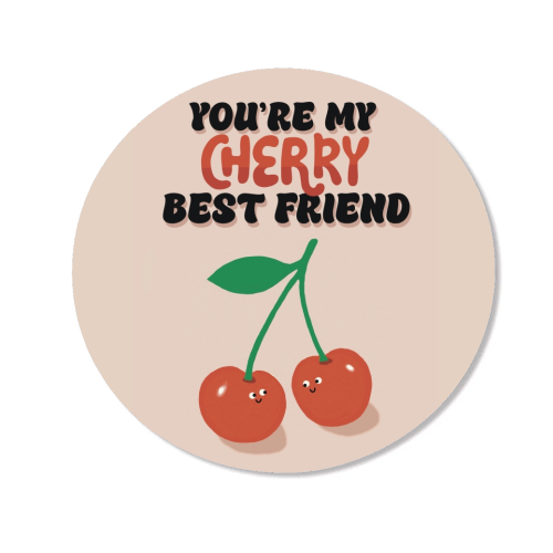 Cherry Best Friend - Magnet by Giddy Kipper