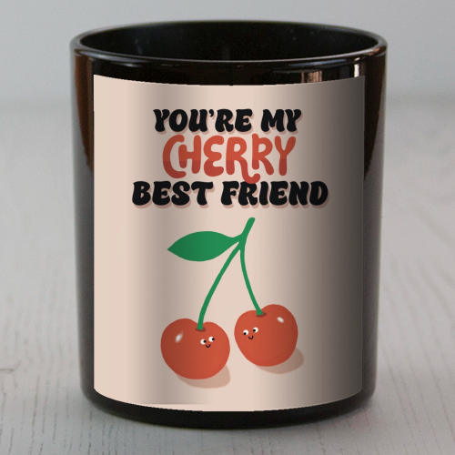 Cherry Best Friend - scented candle by Giddy Kipper