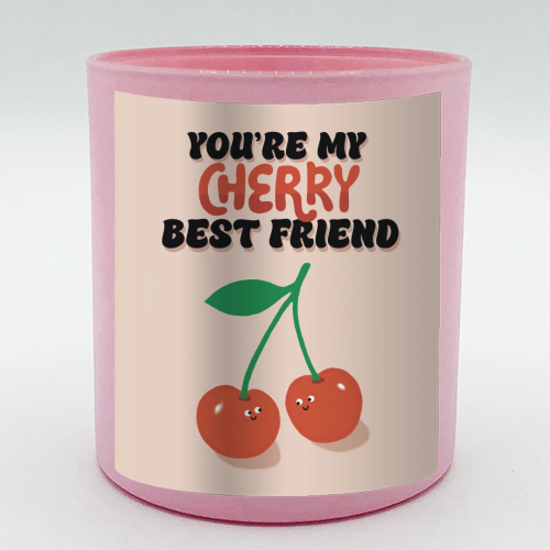 Cherry Best Friend - scented candle by Giddy Kipper