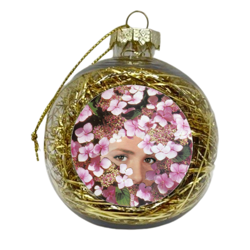 Cherry blossom - xmas bauble by Maya Land