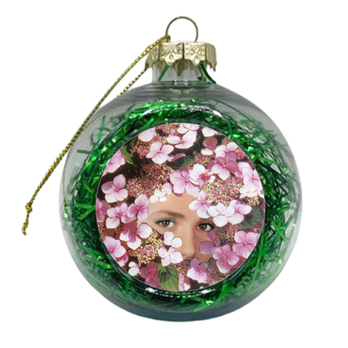 Cherry blossom - xmas bauble by Maya Land
