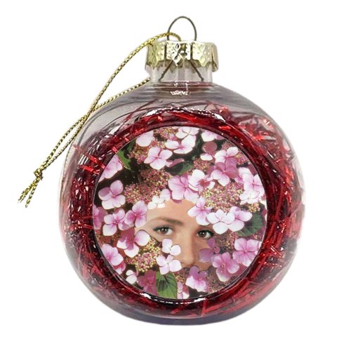 Cherry blossom - xmas bauble by Maya Land