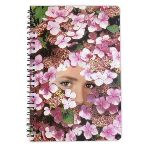Cherry blossom - personalised A4, A5, A6 notebook by Maya Land