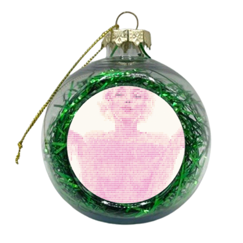 Cherry Bombshell - xmas bauble by RoboticEwe