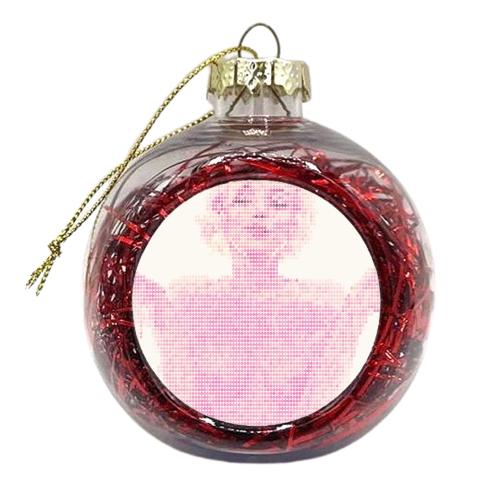 Cherry Bombshell - xmas bauble by RoboticEwe