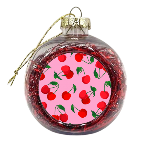 CHERRY - xmas bauble by PEARL & CLOVER