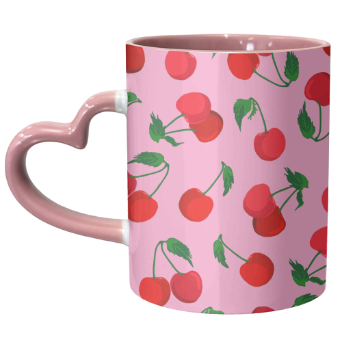 CHERRY - unique mug by PEARL & CLOVER