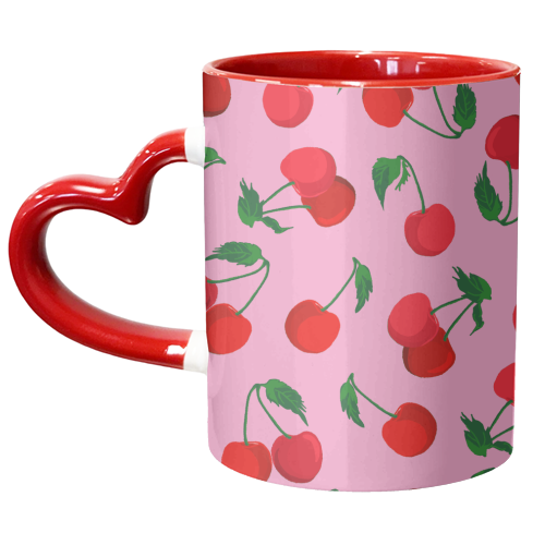 CHERRY - unique mug by PEARL & CLOVER