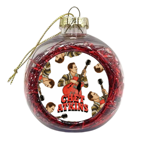 Chet Atkins - xmas bauble by Daniel Cash