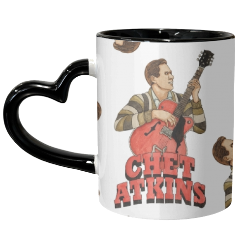 Chet Atkins - unique mug by Daniel Cash