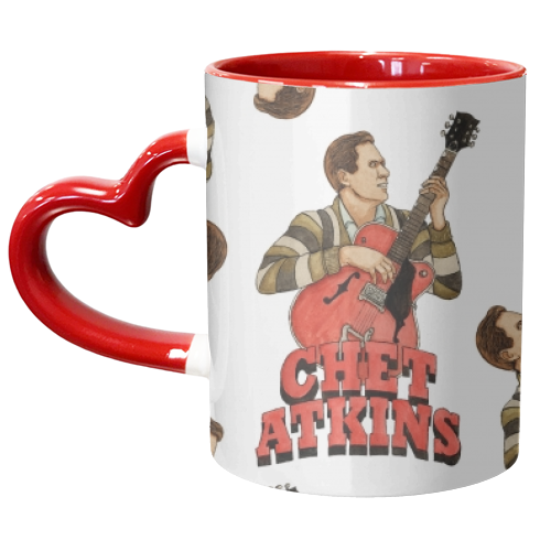 Chet Atkins - unique mug by Daniel Cash