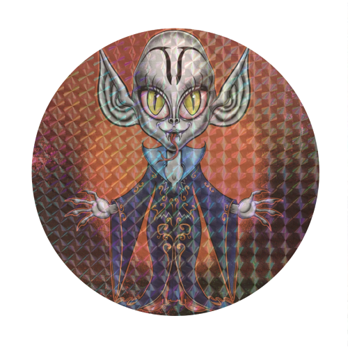 Chibi Nosferatu - Circle Sticker by ARTECCO