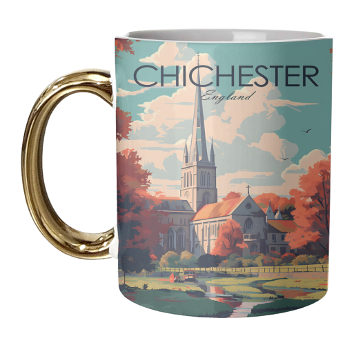 Chichester Travel - unique mug by Kun Pact