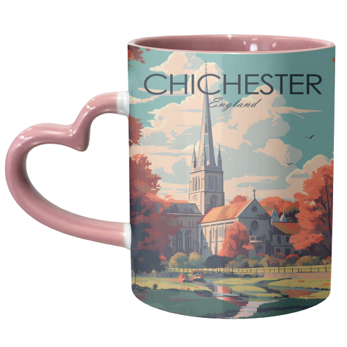 Chichester Travel - unique mug by Kun Pact