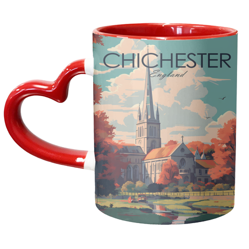 Chichester Travel - unique mug by Kun Pact