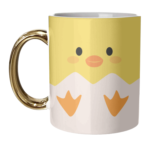 Chick - unique mug by Lilly Rose