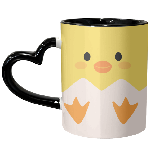 Chick - unique mug by Lilly Rose