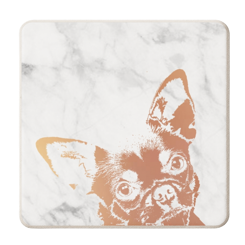 Chihuahua - personalised beer coaster by Wallace Elizabeth