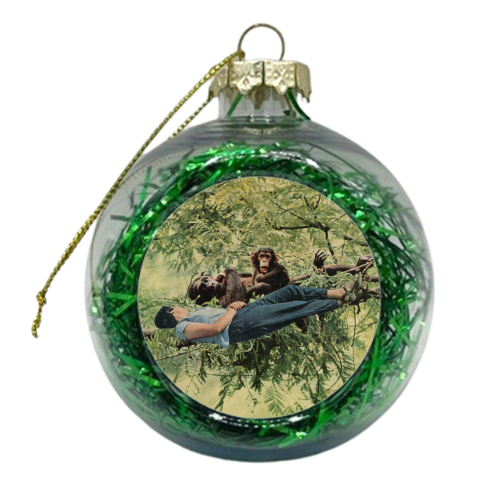 Chilling with the relatives - xmas bauble by Maya Land