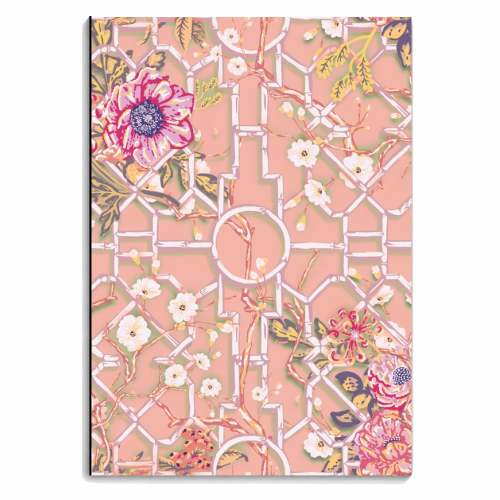 Chinoiserie Pastels - personalised A4, A5, A6 notebook by Draper & Harlow