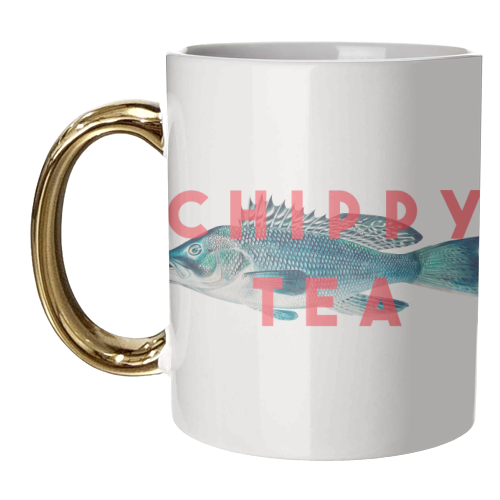 Chippy Tea - unique mug by The 13 Prints